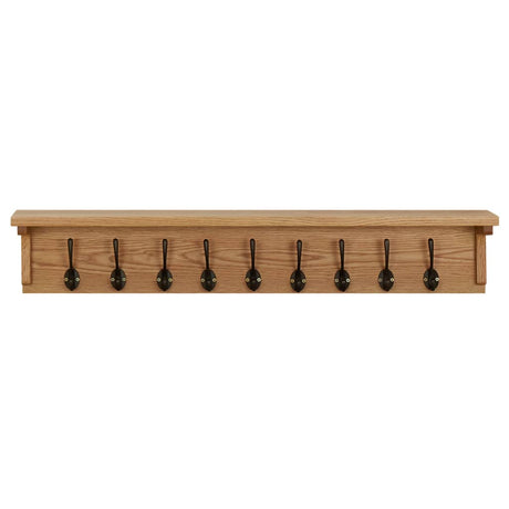 Rack de couche Vidaxl 90x16x16 cm Chêne solide