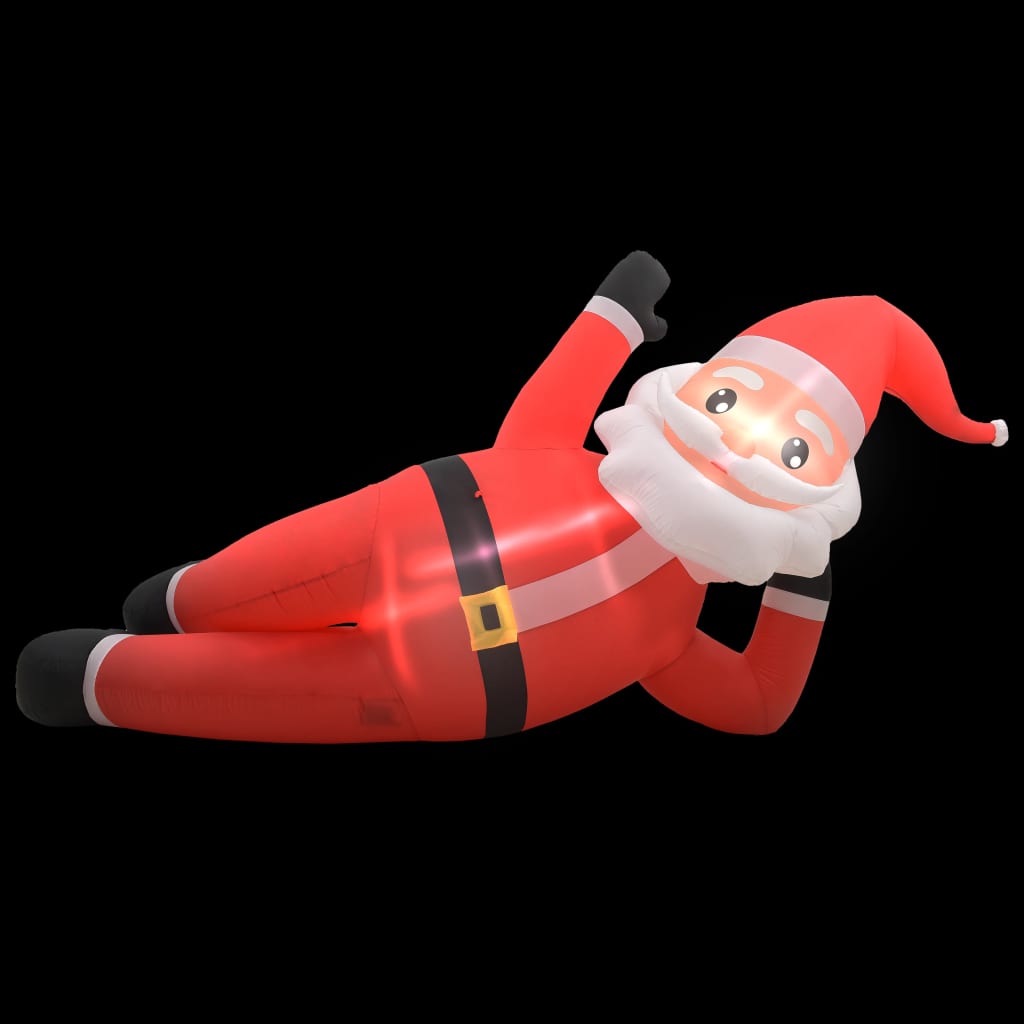 Vidaxl Santa Inflatable LED XXL IP44 360 cm Red