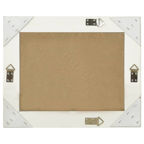 Miroir mural Vidaxl Style baroque 50x40 cm blanc