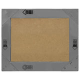Miroir mural vidaxl style baroque 60x40 cm noir