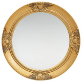 Vidaxl Wall Mirror Baroque Style 50 cm złota