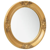 Vidaxl Miroir Miroir Baroque Style 50 cm Gold coloré