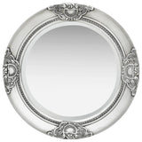 Vidaxl Miroir Miroir Baroque Style 50 cm Couleur en argent