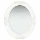 Miroir mural Vidaxl Style baroque 50x60 cm blanc