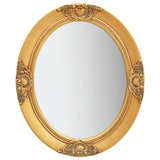 Vidaxl Wall Mirror Baroque Style 50x60 cm zlaté barvy