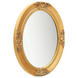 Vidaxl Wall Mirror Baroque Style 50x60 cm gullfarget