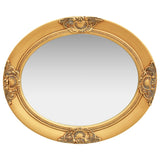 Vidaxl Wall Mirror Baroque Style 50x60 cm guldfarvet