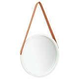 Miroir mural vidaxl avec pneu 40 cm blanc