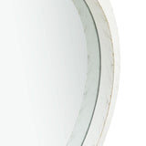 Miroir mural vidaxl avec pneu 40 cm blanc