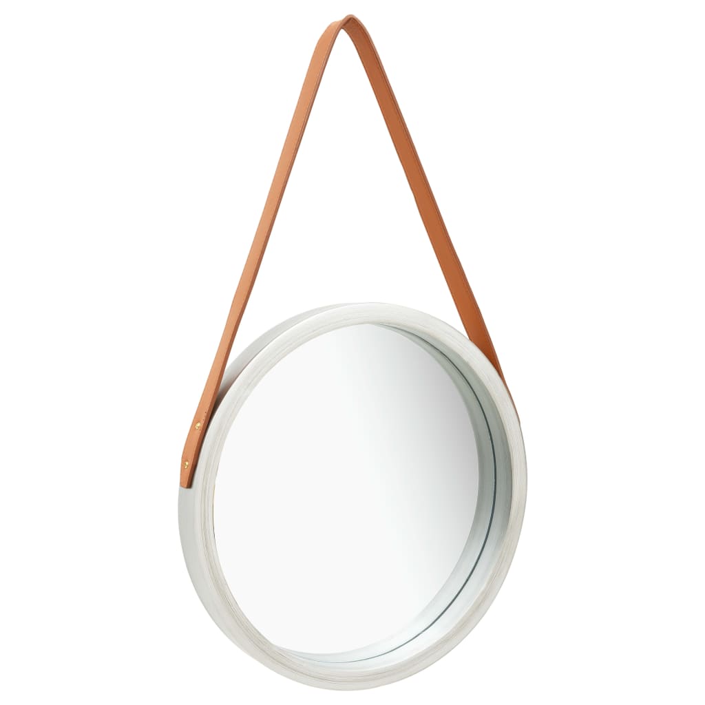 Miroir mural vidaxl avec pneu 40 cm en argent couleur