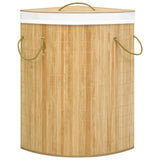 Vidaxl hoekwasmand 60 l bambu