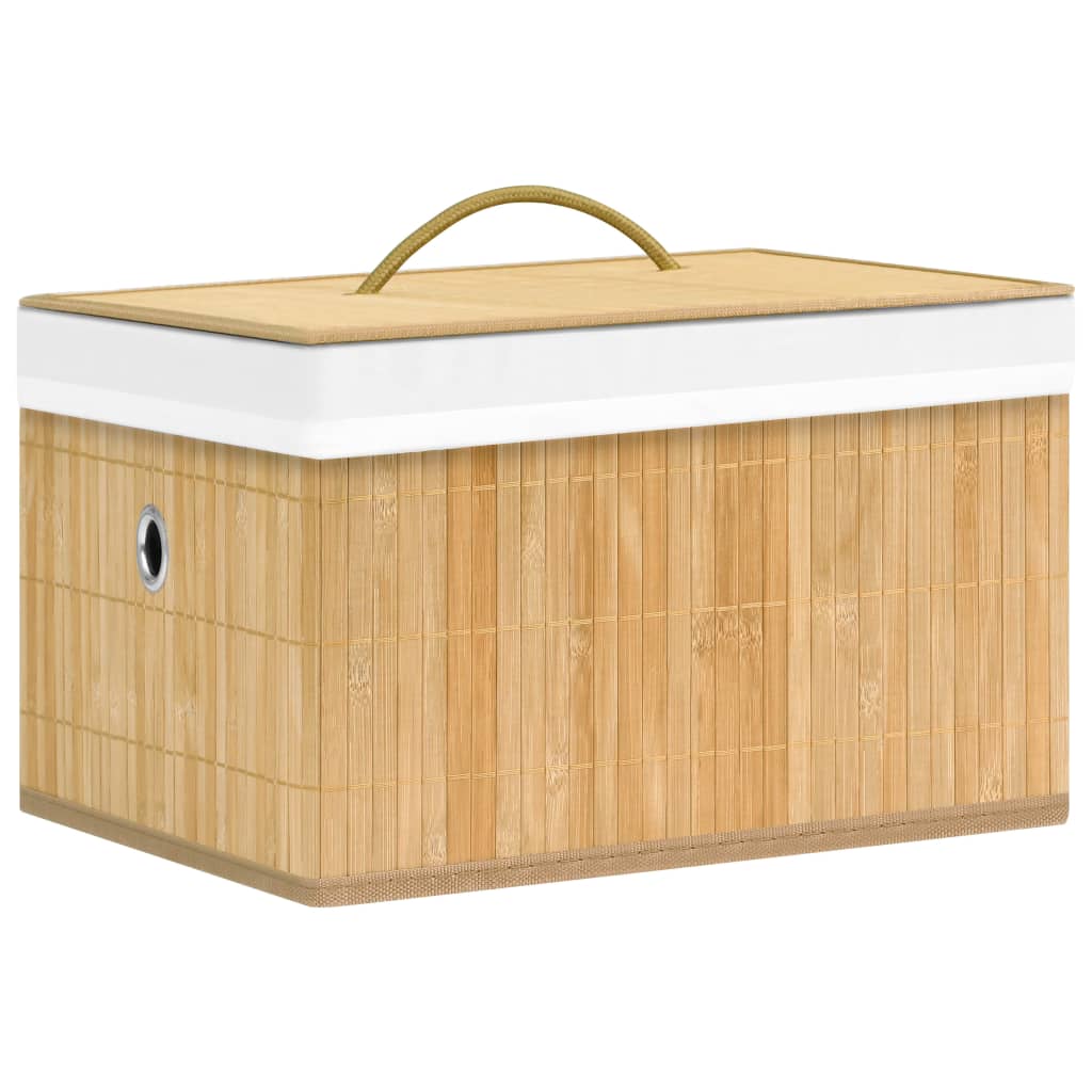 Boîtes de rangement Vidaxl 4 ST BAMBOO