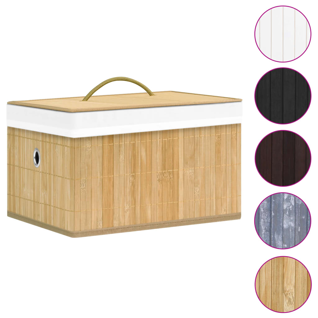 Boîtes de rangement Vidaxl 4 ST BAMBOO