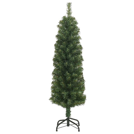 Vidaxx sapin de Noël artificiel avec standard étroit 150 cm PVC vert