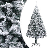 Vidaxx sapin de Noël artificiel avec neige 180 cm vert