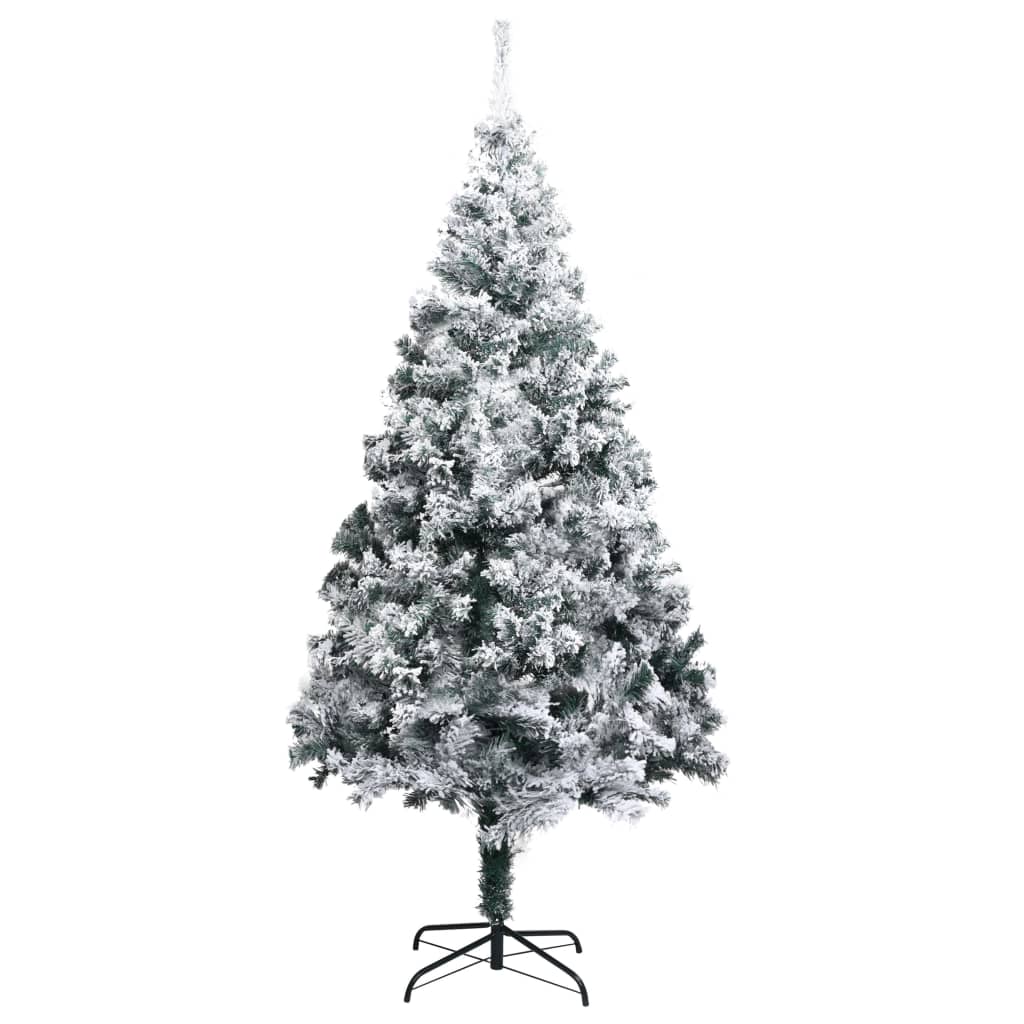 Vidaxx sapin de Noël artificiel avec neige 180 cm vert