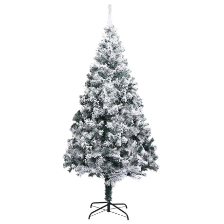 Vidaxx sapin de Noël artificiel avec neige 180 cm vert
