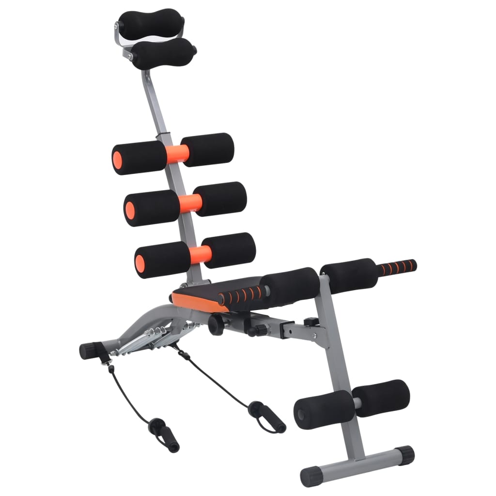 Vidaxl Addominal Muscle Trainer a L a forma di elastici