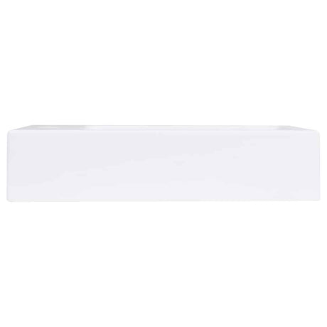 Vidaxl Washbasin 400x220x90 mm SMC blanc