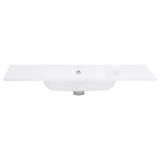 BIDAXL WASHBASIN Byggt -in 605x460x105 mm SMC White