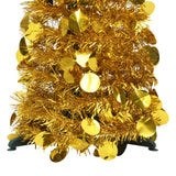 Vidaxl kunstkerstboom pop-up 150 cm pour animaux de compagnie colorés