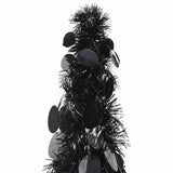 VidaXL sapin de Noël artificiel pop-up 120 cm capuchon noir