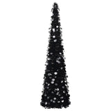 Vidaxl kunstkerstboom pop-up 150 cm pap noir