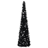 Vidaxl kunstkerstboom pop-up 180 cm pap noir