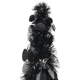 Vidaxl kunstkerstboom pop-up 180 cm pap noir