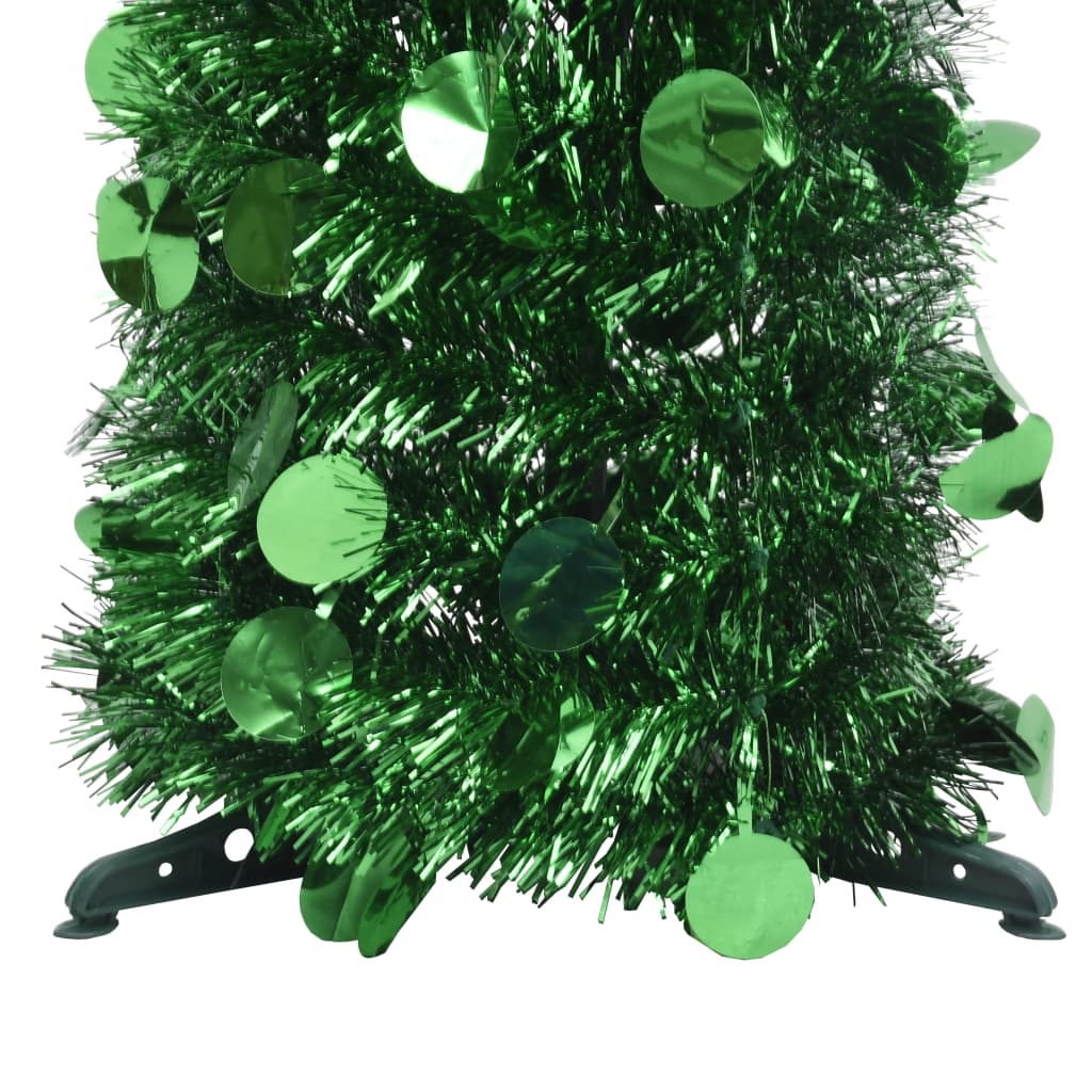 Vidaxl kunstkerstboom pop-up 180 cm pet groen