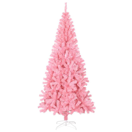 Vidaxl Kunstkerstboom avec un rose PVC de 210 cm standard