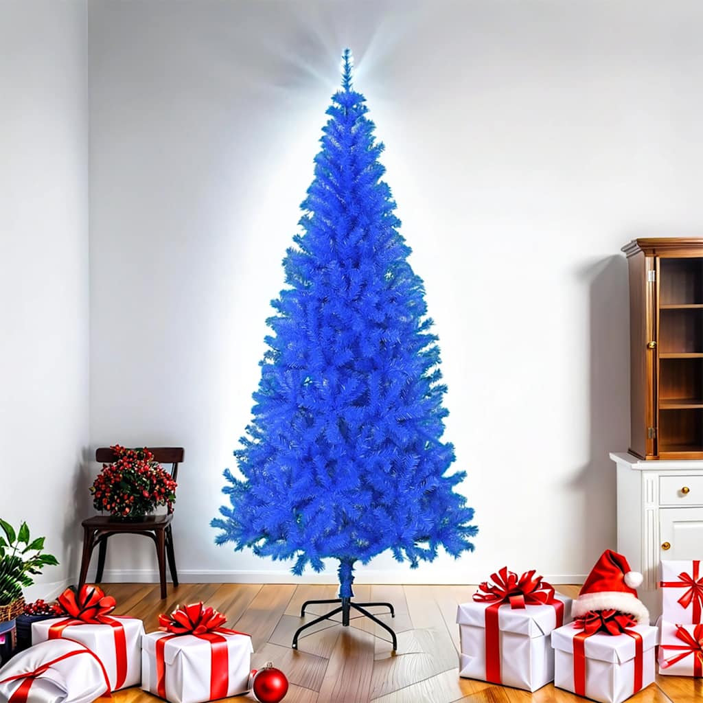 Vidaxl Kunstkerstboom con blu standard da 180 cm in PVC