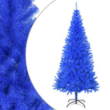 Vidaxl kunstkerstboom avec un bleu PVC standard de 210 cm