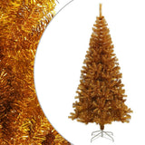 Sapin de Noël artificiel Vidaxx avec capuchon standard de 180 cm, doré