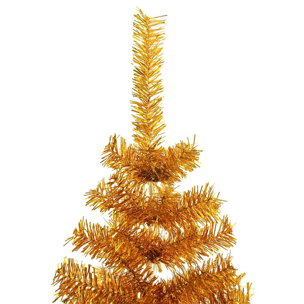 Sapin de Noël artificiel Vidaxx avec capuchon standard de 180 cm, doré