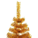Sapin de Noël artificiel Vidaxx avec capuchon standard de 180 cm, doré