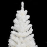 Vidaxl kunstkerstboom avec des aiguilles réalistes à 90 cm blancs