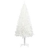 Vidaxl kunstkerstboom avec des aiguilles réalistes 120 cm blancs