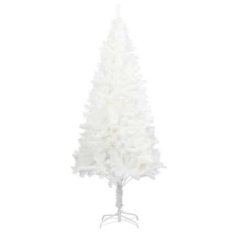 Vidaxl kunstkerstboom avec des aiguilles réalistes 120 cm blancs