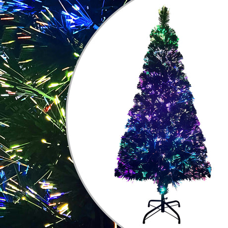 Vidaxl Kunstkerstboom avec un vert à fibre optique standard de 150 cm