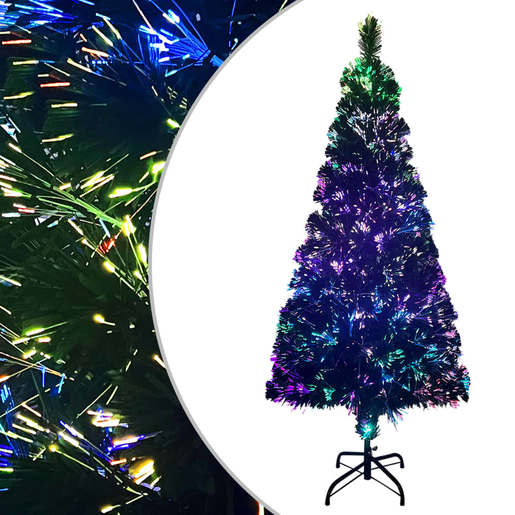 Vidaxl Kunstkerstboom avec un vert à fibre optique standard de 240 cm
