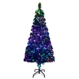 Vidaxl Kunstkerstboom avec un vert à fibre optique standard de 240 cm