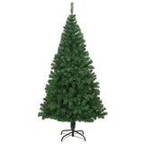 Vidaxl kunstkerstboom avec des branches épaisses 180 cm en PVC vert