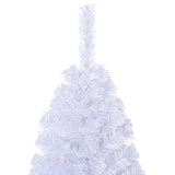 Vidaxl Kunstkerstboom z debelimi vejami 180 cm PVC White