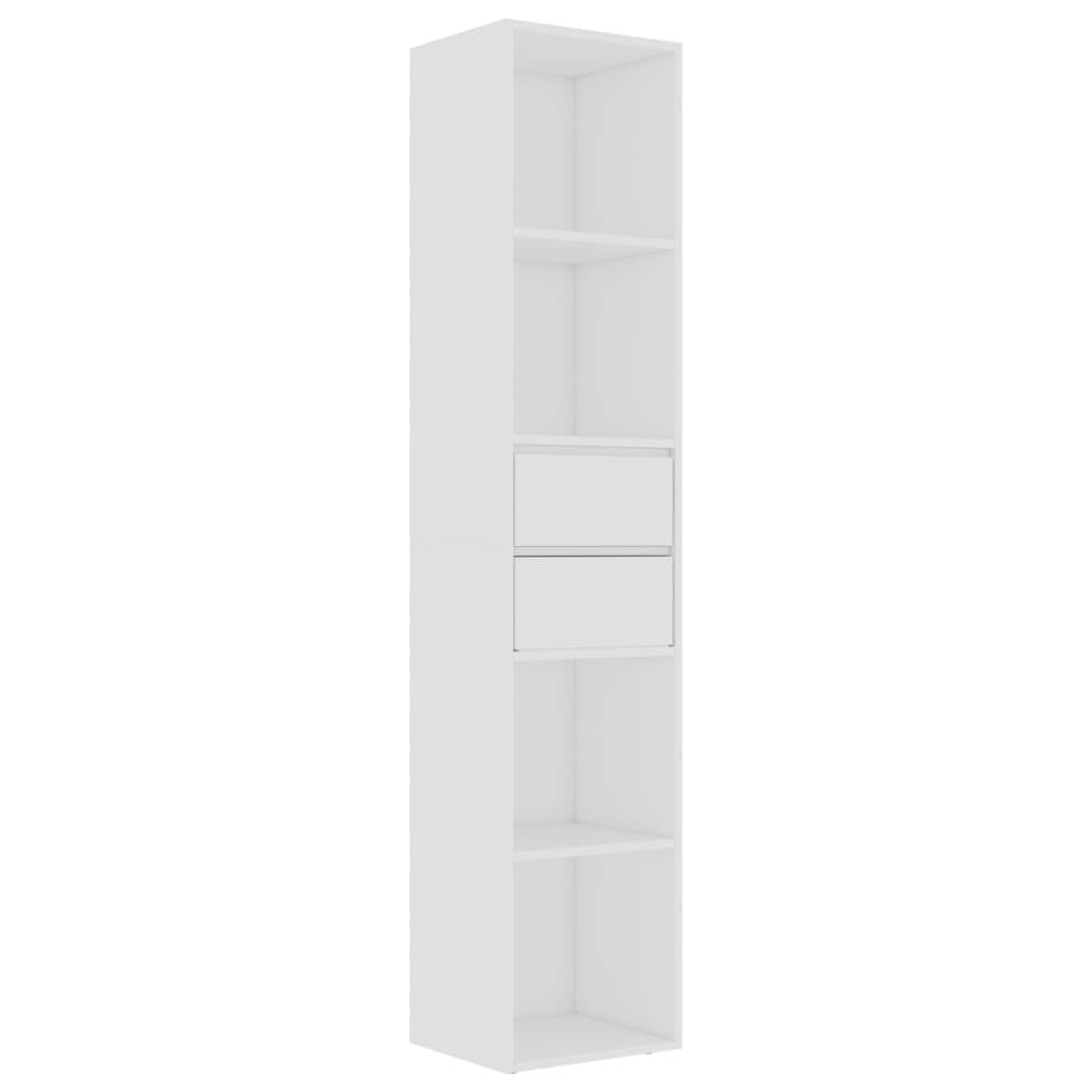 Vidaxl boekenkast 36x30x171 cm bewerkt hout wit