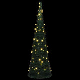 Vidaxl kunstkerstboom avec un éclairage pop-up 150 cm vert