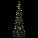 Vidaxl Kunstkerstboom avec un éclairage pop-up 180 cm vert