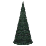 Vidaxl Kunstkerstboom with lighting pop-up 210 cm green