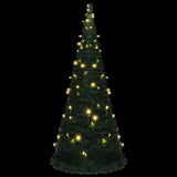 Vidaxl Kunstkerstboom avec un éclairage pop-up 210 cm vert