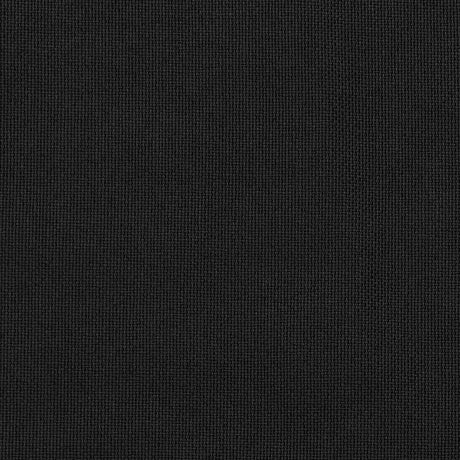 Vidaxl rideaux en lin look accablatif crochets 2 st 140x175 cm noir